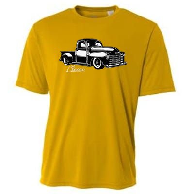 1950S Truck Classic Design Cooling Performance Crew T-Shirt