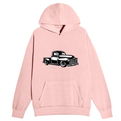 1950S Truck Classic Design Urban Pullover Hoodie