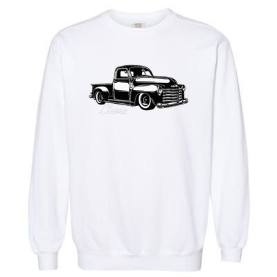 1950S Truck Classic Design Garment-Dyed Sweatshirt