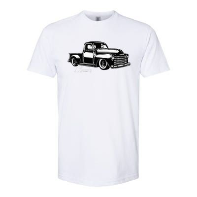 1950S Truck Classic Design Softstyle CVC T-Shirt