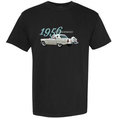 1956 Thunderbird Classic American Sports Car 1950s Garment-Dyed Heavyweight T-Shirt