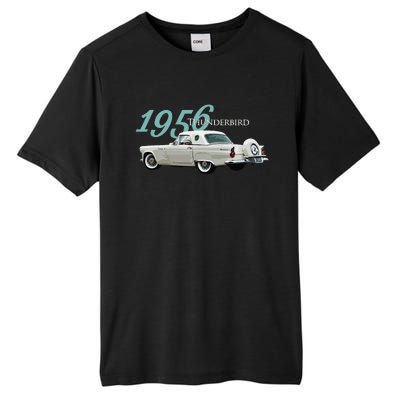 1956 Thunderbird Classic American Sports Car 1950s Tall Fusion ChromaSoft Performance T-Shirt