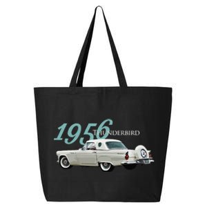 1956 Thunderbird Classic American Sports Car 1950s 25L Jumbo Tote