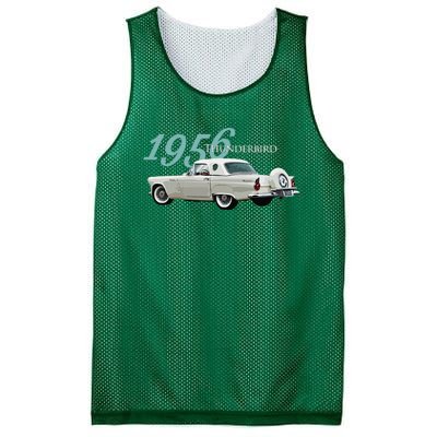 1956 Thunderbird Classic American Sports Car 1950s Mesh Reversible Basketball Jersey Tank