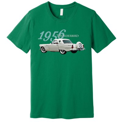 1956 Thunderbird Classic American Sports Car 1950s Premium T-Shirt