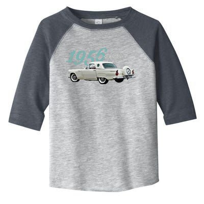 1956 Thunderbird Classic American Sports Car 1950s Toddler Fine Jersey T-Shirt