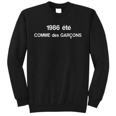 1986 éTé Comme Des Garcons Sweatshirt