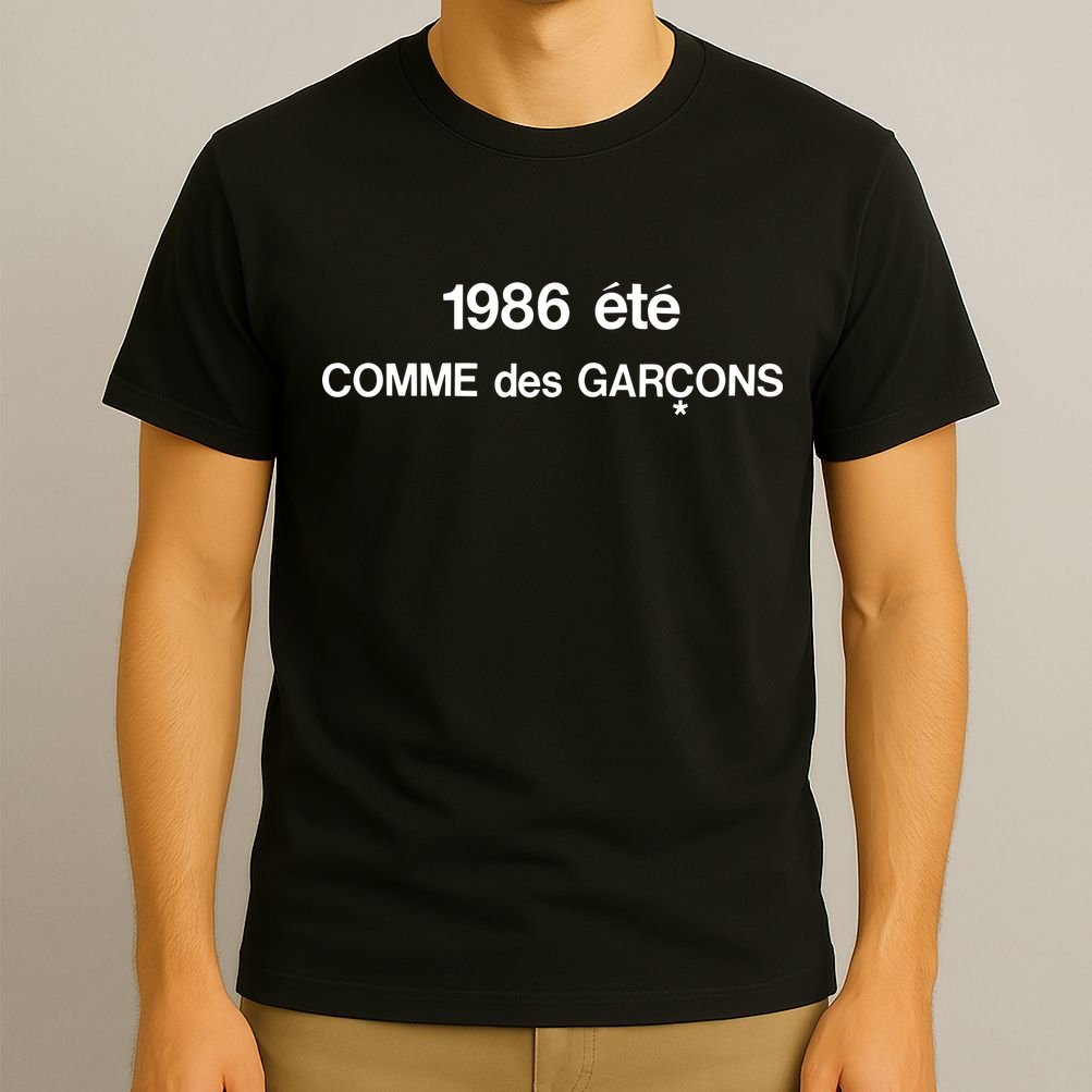 CDG Comme des Garçons 1986 ete T-shirt size XL authentic