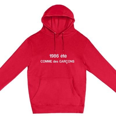 1986 éTé Comme Des Garcons Premium Pullover Hoodie