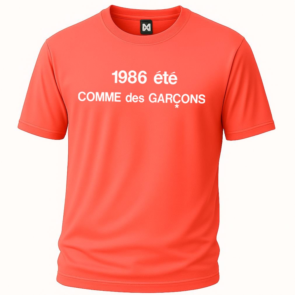 1986 éTé Comme Des Garcons Cooling Performance Crew T-Shirt
