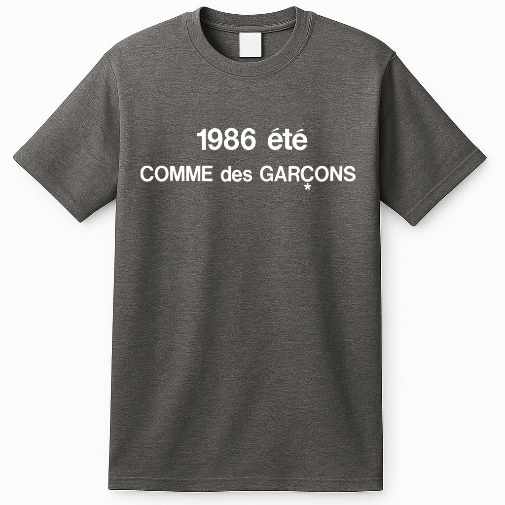 CDG: 1986 Comme des Garçons T-Shirt (White) | DSML E-SHOP