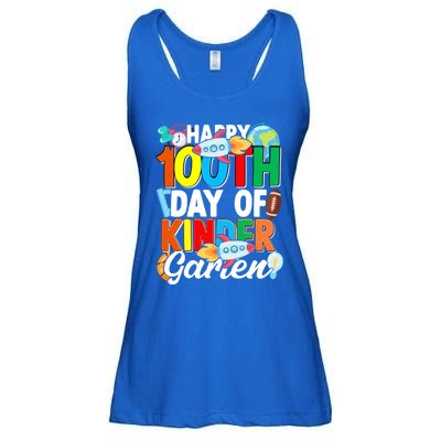 100 Th Day Of Kindergarten 100 Days Of School Gift Ladies Essential Flowy Tank