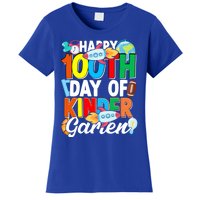 100 Th Day Of Kindergarten 100 Days Of School Gift Women's T-Shirt