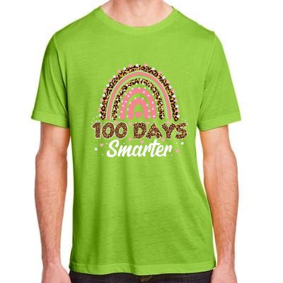 100 Th Days Smarter 100 Days Of School Gift Adult ChromaSoft Performance T-Shirt