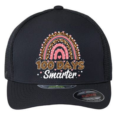 100 Th Days Smarter 100 Days Of School Gift Flexfit Unipanel Trucker Cap