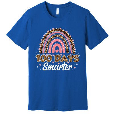 100 Th Days Smarter 100 Days Of School Gift Premium T-Shirt