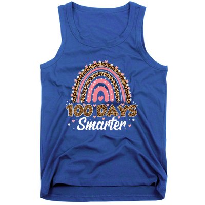 100 Th Days Smarter 100 Days Of School Gift Tank Top