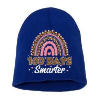 100 Th Days Smarter 100 Days Of School Gift Short Acrylic Beanie