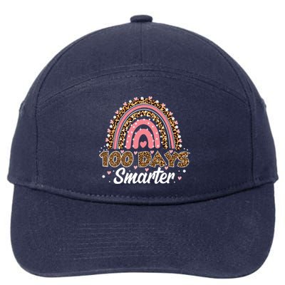 100 Th Days Smarter 100 Days Of School Gift 7-Panel Snapback Hat