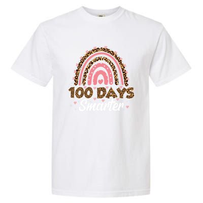 100 Th Days Smarter 100 Days Of School Gift Garment-Dyed Heavyweight T-Shirt