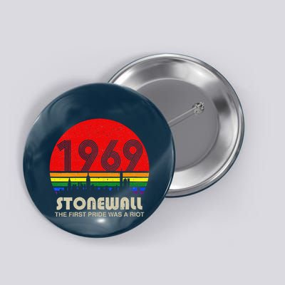 1969 The First Pride Was A Riot Lgbt Pride Rainbow Flag Button