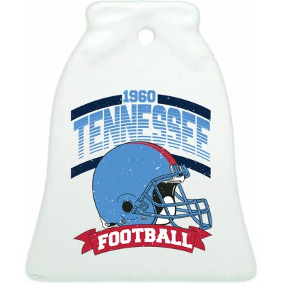 1960 Tennessee Football Team Supporter Ceramic Bell Ornament