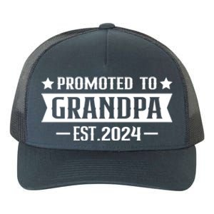 1st Time Grandpa Est 2024 Gift New First Time Grandpa 2024 Funny Gift Yupoong Adult 5-Panel Trucker Hat