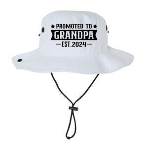 1st Time Grandpa Est 2024 Gift New First Time Grandpa 2024 Funny Gift Legacy Cool Fit Booney Bucket Hat