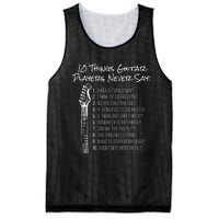 10 Things Guitar Players Never Say Funny Electric Guitar Mesh Reversible Basketball Jersey Tank