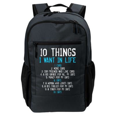 10 Things I Want In My Life Cars More Cars Car Daily Commute Backpack