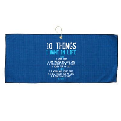 10 Things I Want In My Life Cars More Cars Car Large Microfiber Waffle Golf Towel