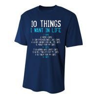 10 Things I Want In My Life Cars More Cars Car Performance Sprint T-Shirt