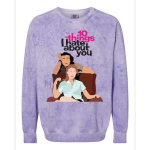 10 Things I Hate About You Colorblast Crewneck Sweatshirt