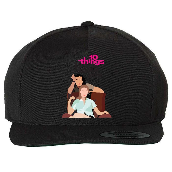 10 Things I Hate About You Wool Snapback Cap