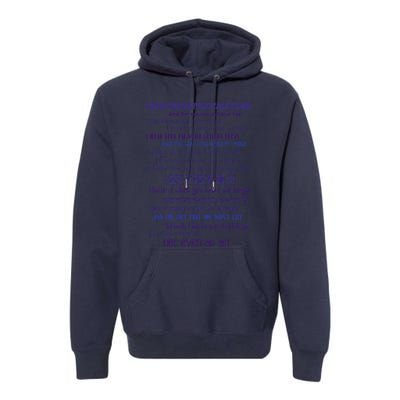 10 Things I Hate About You 1 Premium Hoodie