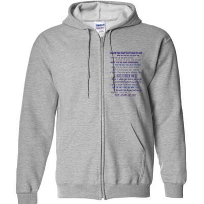 10 Things I Hate About You 1 Full Zip Hoodie