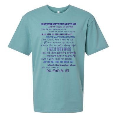 10 Things I Hate About You 1 Sueded Cloud Jersey T-Shirt