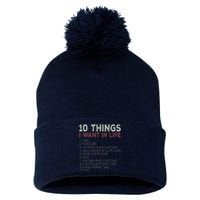 10 Things I Want In My Life Cars More Cars Car Pom Pom 12in Knit Beanie