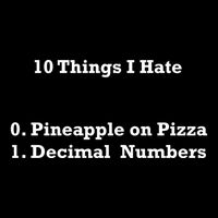 10 Things I Hate Funny Binary And Pineapple Cute Gift Sustainable Bucket Hat