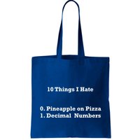 10 Things I Hate Funny Binary And Pineapple Cute Gift Bag