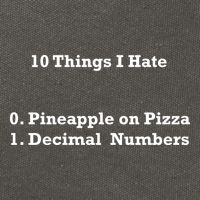 10 Things I Hate Funny Binary And Pineapple Cute Gift Cotton Canvas Backpack