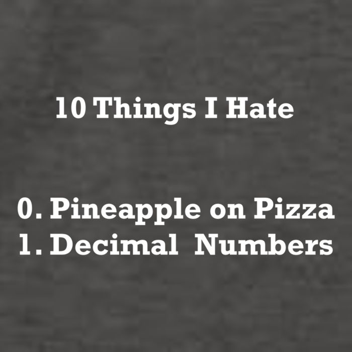 10 Things I Hate Funny Binary And Pineapple Cute Gift Vector Backpack