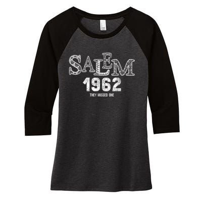 1692 They Missed One Women's Tri-Blend 3/4-Sleeve Raglan Shirt