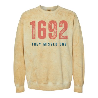 1692 They Missed One Colorblast Crewneck Sweatshirt