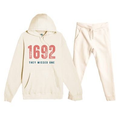 1692 They Missed One Premium Hooded Sweatsuit Set