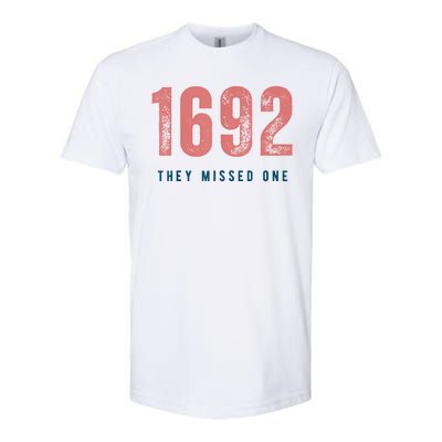 1692 They Missed One Softstyle CVC T-Shirt