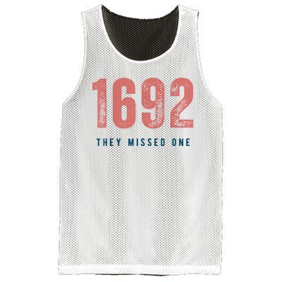 1692 They Missed One Mesh Reversible Basketball Jersey Tank