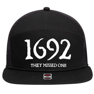 1692 They Missed One 7 Panel Mesh Trucker Snapback Hat