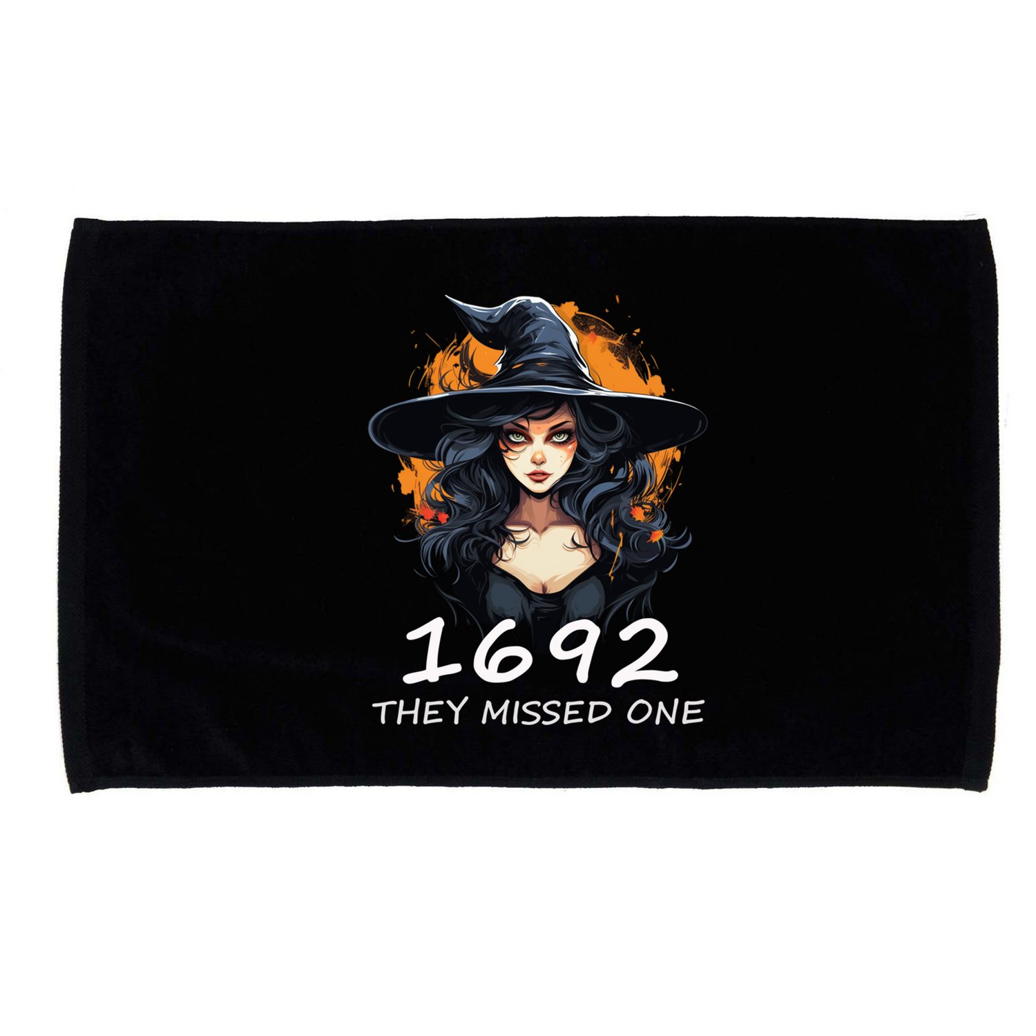 1692 They Missed One Funny Salem Halloween Cute Gift Microfiber Hand Towel