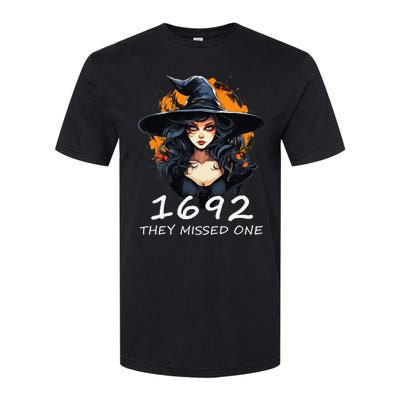 1692 They Missed One Funny Salem Halloween Softstyle® CVC T-Shirt